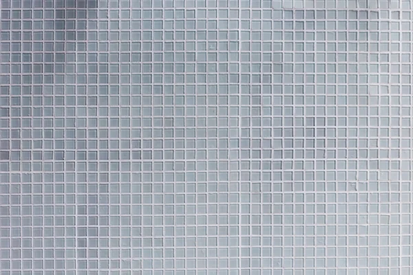 Mosaico grigio sfondo della parete in bagno — Foto Stock