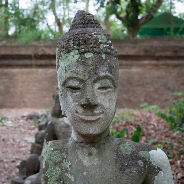 Buddha szobor wat umong, chiang mai, utazási thai templom — Stock Fotó