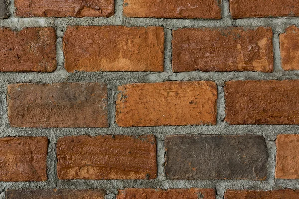 Cement and brick wall texture background — Stock Photo, Image