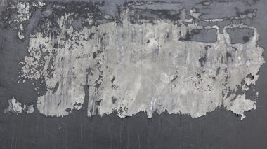 Çimento harçlı duvar doku siyah boya grunge arka plan ile