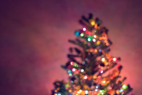 Weihnachten Hintergrund, Bild verschwimmen Bokeh defokussierte Lichter — Stockfoto