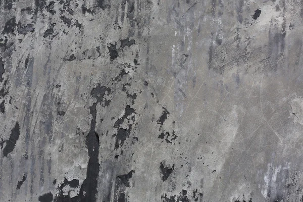 Cement mortar wall texture with black paint grunge background — Stock Photo, Image