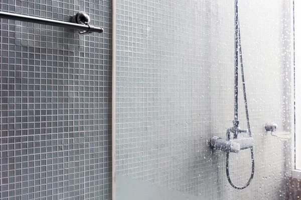 Cuarto de baño, diseño moderno del cuarto de baño interior del hogar — Foto de Stock