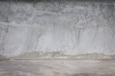 Beton duvar ve zemin boş oda, grunge arka plan çimento