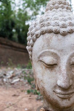 Buda heykeli wat umong, chiang mai, Tayland seyahat etmek tapınak