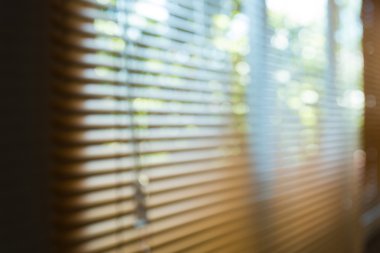 pencere Panjur ev, görüntüde açık arka plan bulanıklık