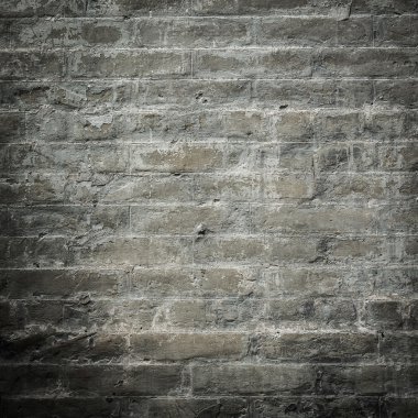 karanlık tuğla duvar arka plan