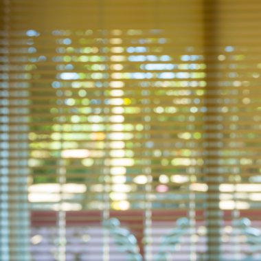 pencere Panjur ev, görüntüde açık arka plan bulanıklık