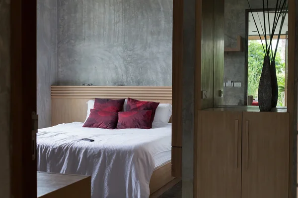 Desain interior kamar tidur — Stok Foto