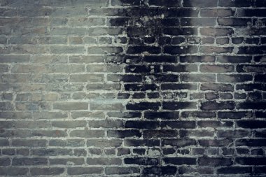 karanlık tuğla duvar arka plan