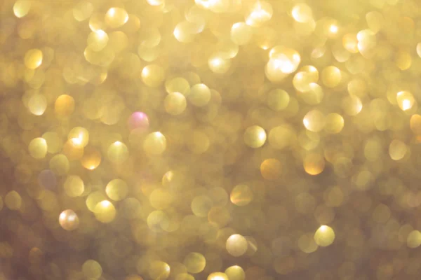 Fondo de oro, abstracto de oro luz bokeh feliz año nuevo — Foto de Stock