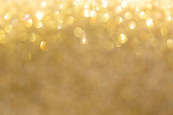 Fundo de ouro, abstrato dourado bokeh celebração luz — Fotografia de Stock