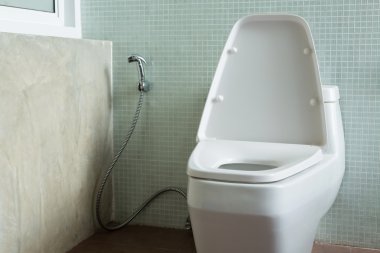 tuvalet iç modern ev