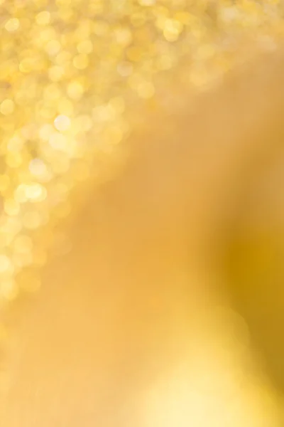 Goldgrund, abstraktes goldenes Bokeh-Licht — Stockfoto