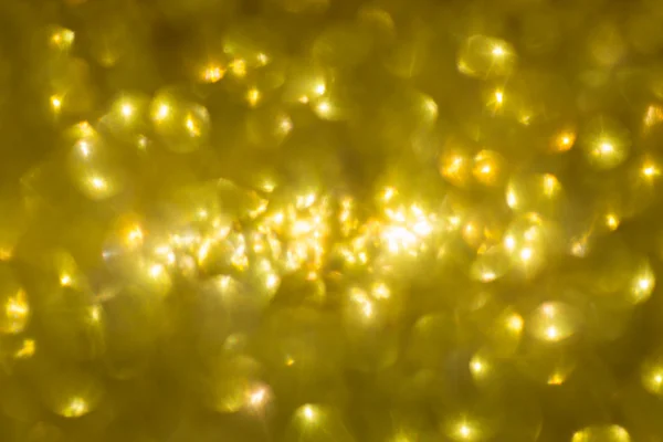 Goldgrund, abstraktes goldenes Bokeh-Licht — Stockfoto