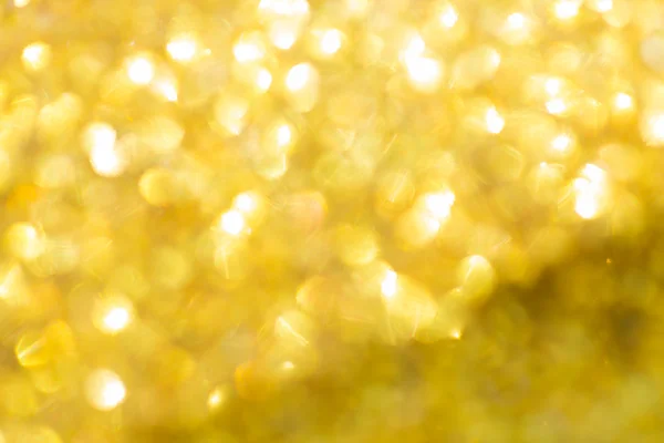 Arany háttér, absztrakt arany bokeh fény ünnepe — Stock Fotó