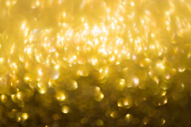 altın arka plan, soyut altın bokeh ışık mutlu yeni yıl