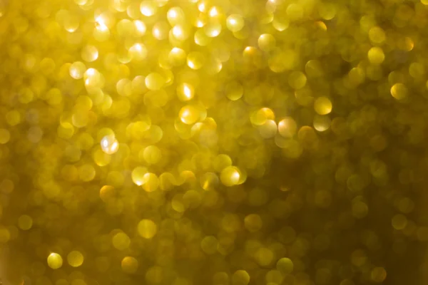 Gold bakgrund, abstrakt gyllene bokeh ljus glad Nyåren — Stockfoto