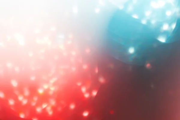 Red and blue background, abstract bokeh light celebration blur — Stock Photo, Image