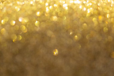 altın arka plan, soyut altın bokeh ışık kutlama