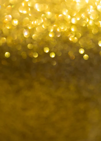Arany háttér, absztrakt arany bokeh fény ünnepe — Stock Fotó