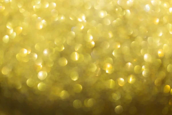 Gouden achtergrond, abstract gouden bokeh lichte viering — Stockfoto