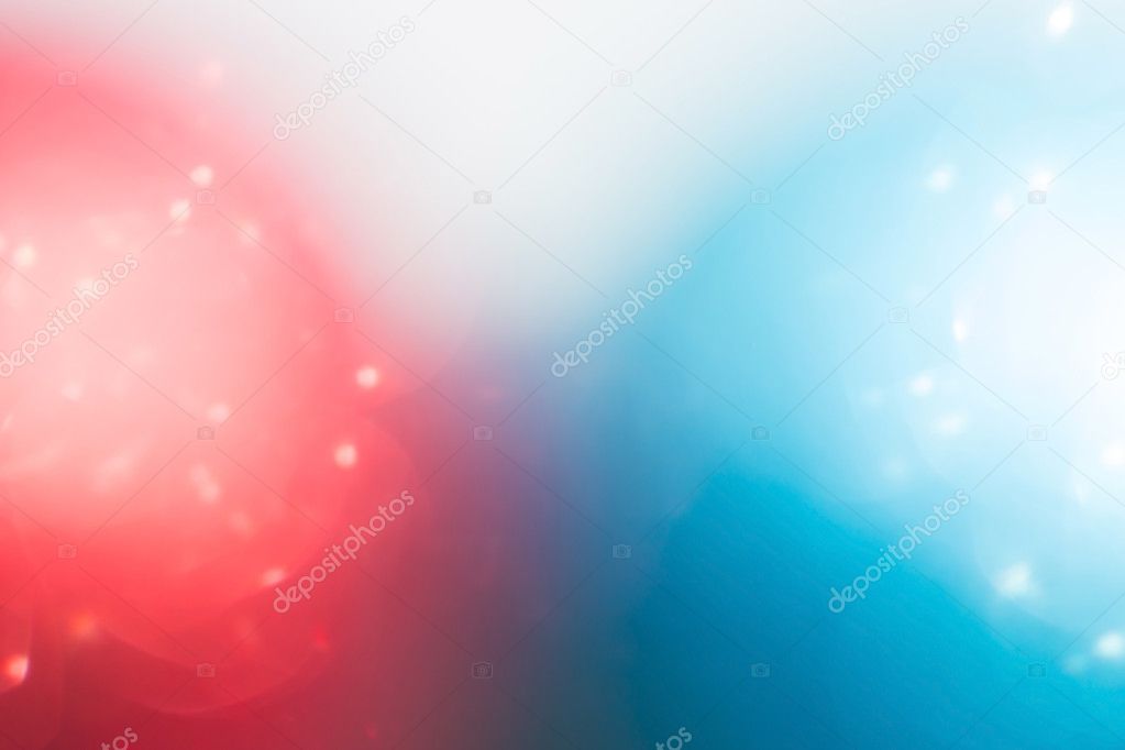 Red And Blue Background Abstract Bokeh Light Celebration Blur Stock Photo Image By C Sutichak