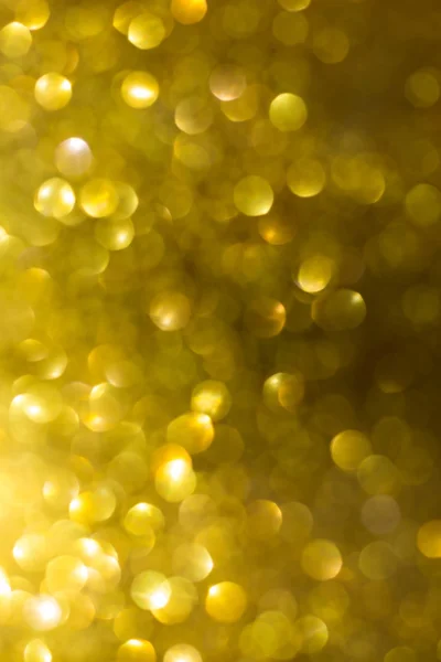 Goldgrund, abstraktes goldenes Bokeh-Licht — Stockfoto