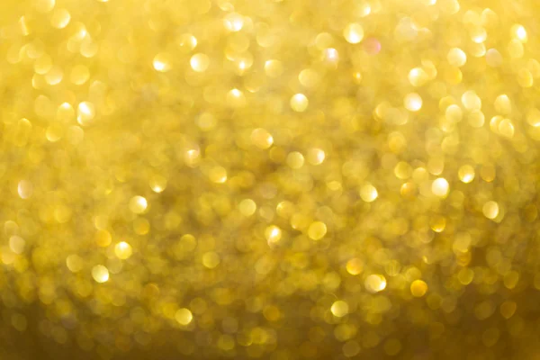 Goldgrund, abstraktes goldenes Bokeh-Licht — Stockfoto