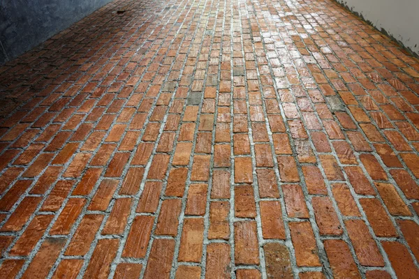 Bahan latar belakang tekstur bata lantai dari konstruksi industri — Stok Foto