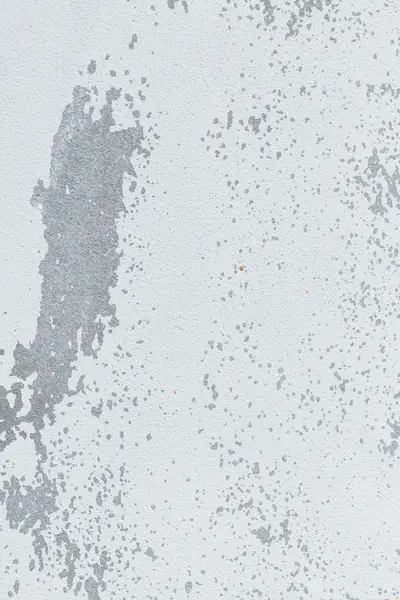 Fehér cement habarcs fal viharvert háttér textúra — Stock Fotó