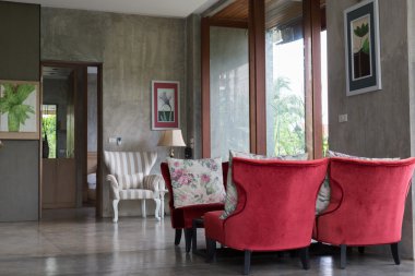 iç tasarım oturma odası modern tarzı