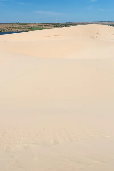 White sand dune desert in Mui Ne, Vietnam — Stock Photo, Image