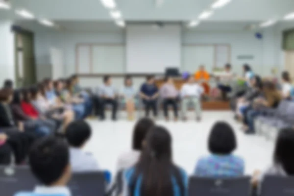 Imagen borrosa, actividad de las personas relación reunión en la oficina — Foto de Stock