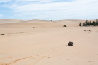 MUI Ne beyaz kumul çöl off road araba araç