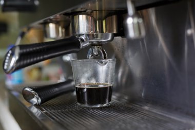 kahve kahve makinesi işleminden Cafe shop yapma