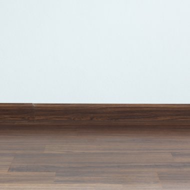 boş oda iç, beyaz harç duvar arka plan ve ahşap