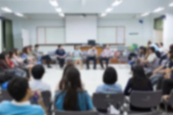 Imagen borrosa, actividad de las personas relación reunión en la oficina — Foto de Stock