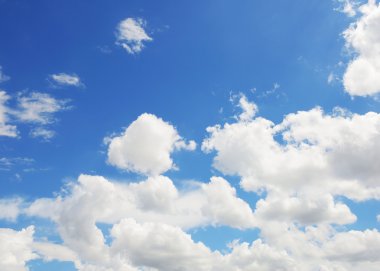 bulutlu mavi gökyüzü arkaplanı