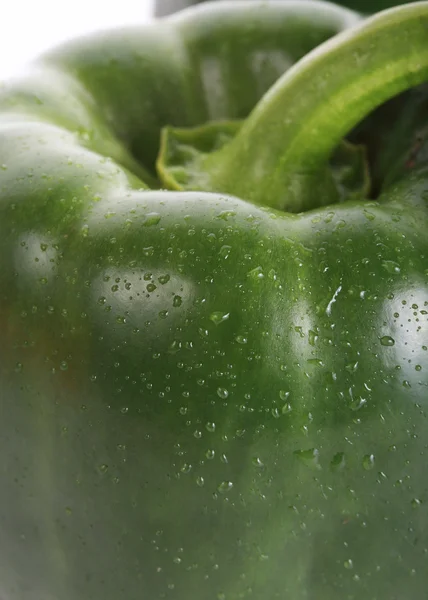 Peper zoete Bel met water drops — Stockfoto