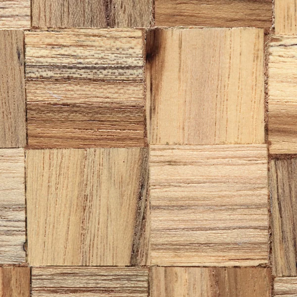 Holz quadratische Textur Hintergrund — Stockfoto