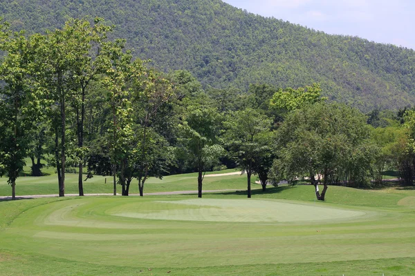 Groene golfbaan — Stockfoto