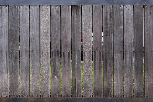 Cerca de madeira textura fundo — Fotografia de Stock