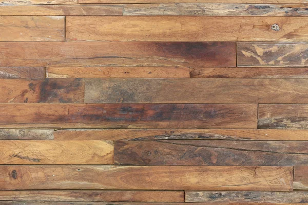 Madeira madeira marrom prancha textura resistiu fundo — Fotografia de Stock