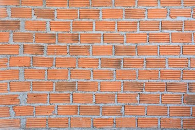 tuğla blok konut inşaat alanı içinde