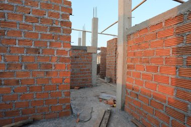 Konut Yapı İnşaat site ile tuğla blok