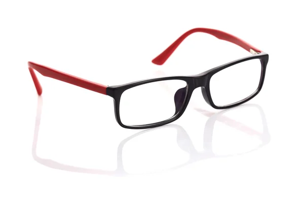 白い背景で隔離の眼鏡ファッション — ストック写真
