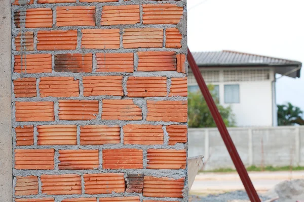 tuğla duvar içinde konut Şantiye Binası