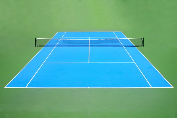 Mavi ve yeşil Tenis Kortu yüzey — Stok fotoğraf