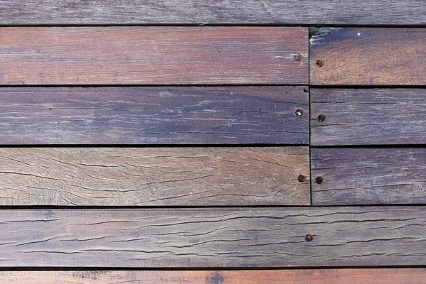Hnědé dřevěné prkené pozadí — Stock fotografie